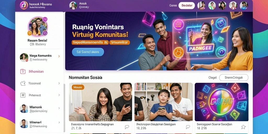 Tampilan antarmuka yang sederhana dan user-friendly.
