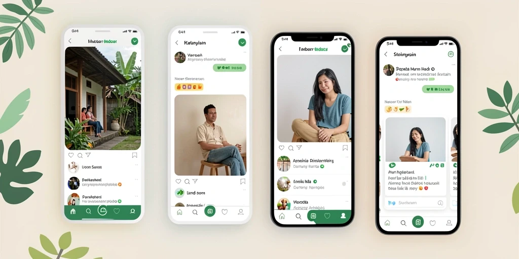 Screenshot pertama menunjukkan karakter utama dalam aksi.