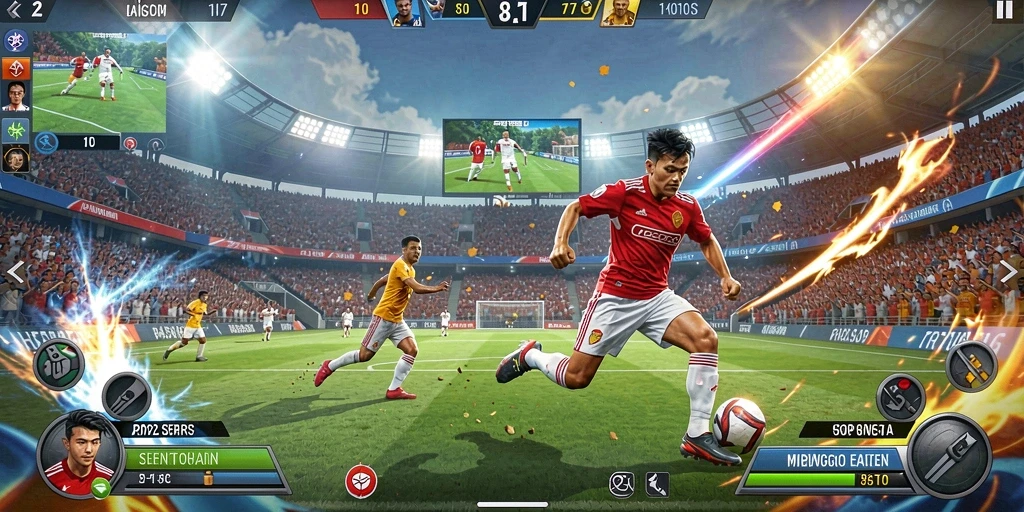 Tampilan antarmuka yang modern dan menarik.