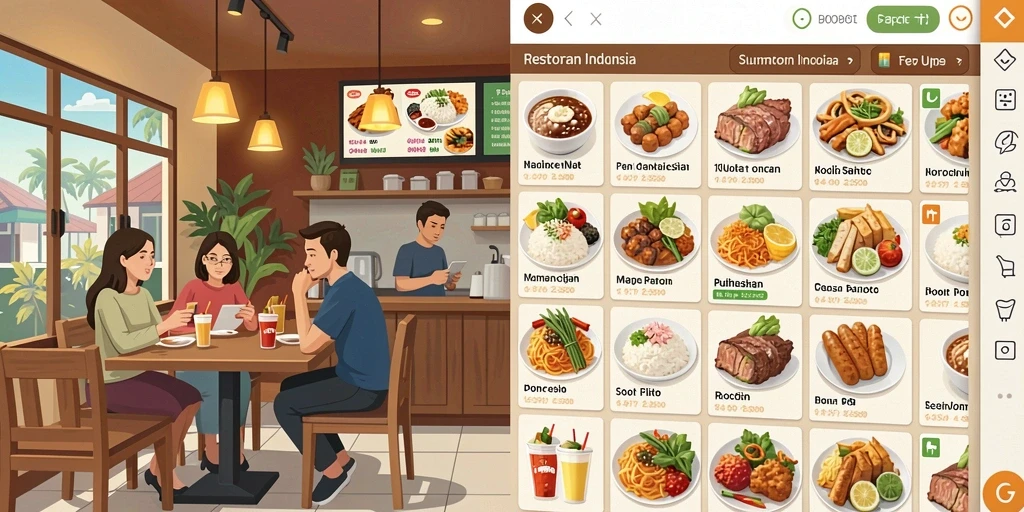 Tampilan antarmuka yang user-friendly.