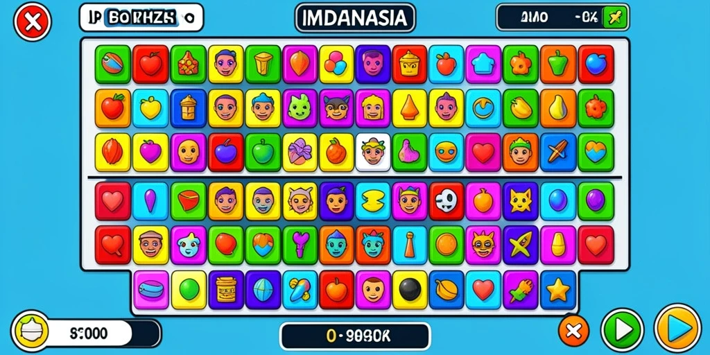 Tampilan layar utama AGAM66 dengan grafis warna-warni.