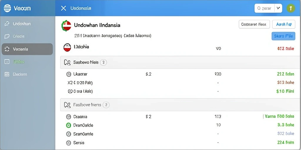 Tampilan antarmuka yang ramah pengguna dan mudah dinavigasi.