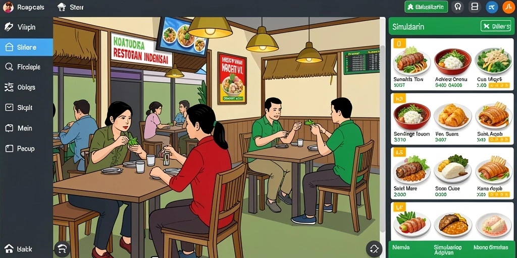 Tampilan antarmuka yang menarik dan ramah pengguna.