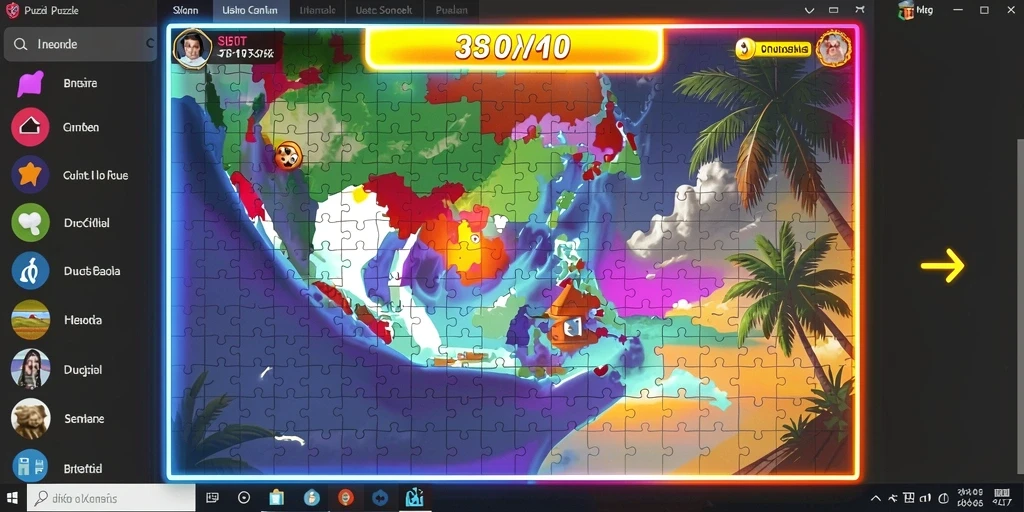 Screenshot menampilkan misi yang menantang dan seru.