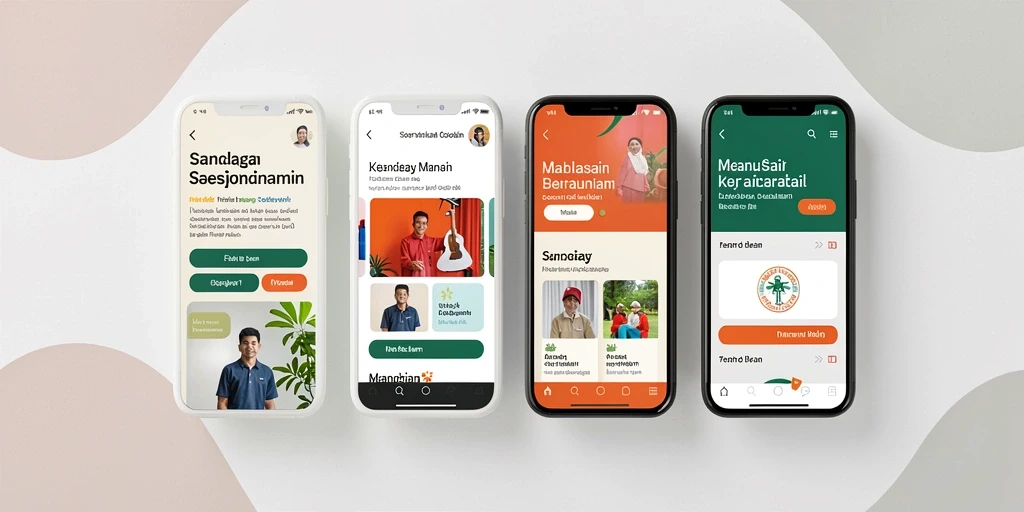 Screenshot menampilkan antarmuka permainan yang menarik.