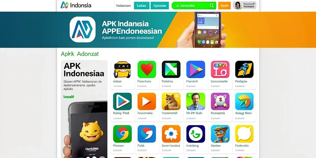 Tampilan menu utama yang menarik dan mudah dinavigasi.