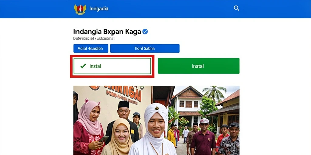 Tampilan awal yang menarik dan intuitif.