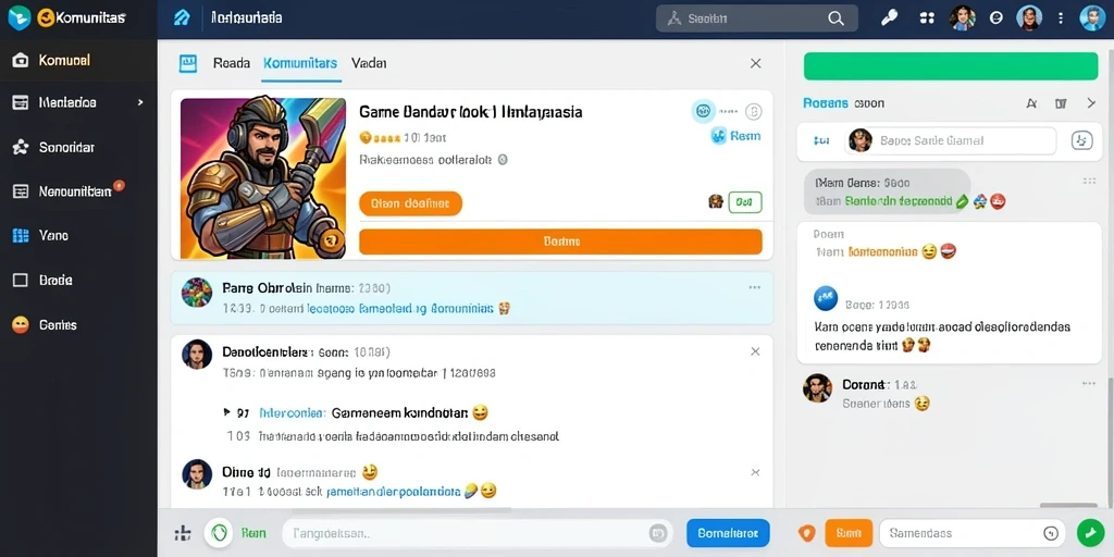 Tampilan antarmuka yang user-friendly dan menarik.