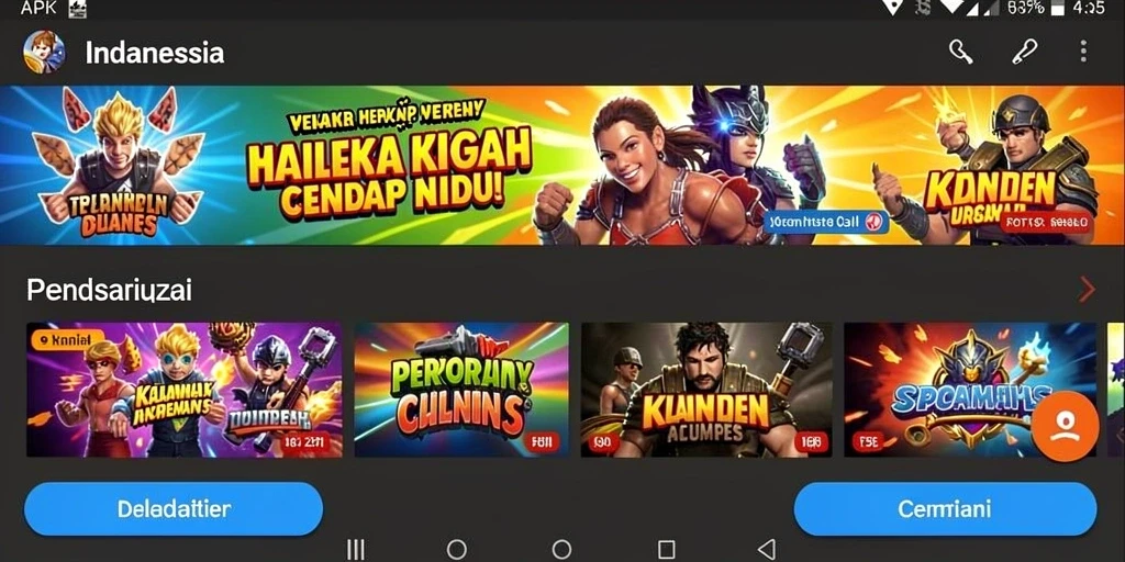 Tampilan antarmuka yang menarik dan mudah dinavigasi.