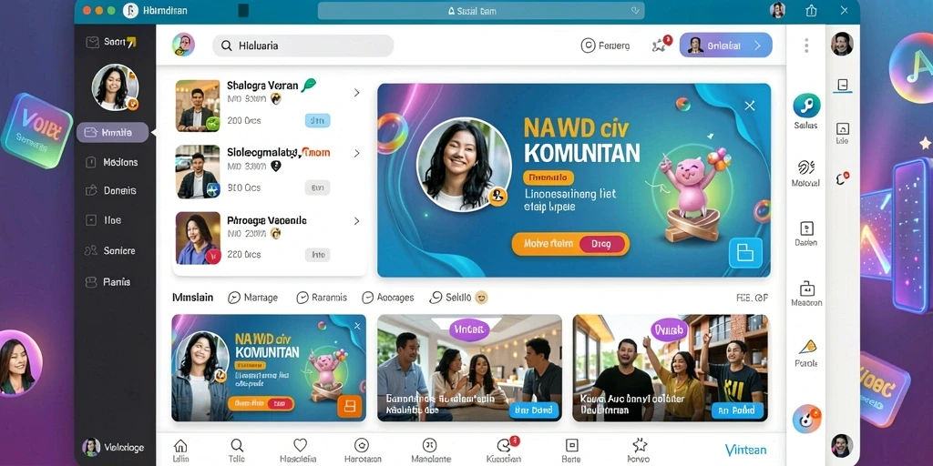 Tampilan antarmuka yang menawan dan intuitif.