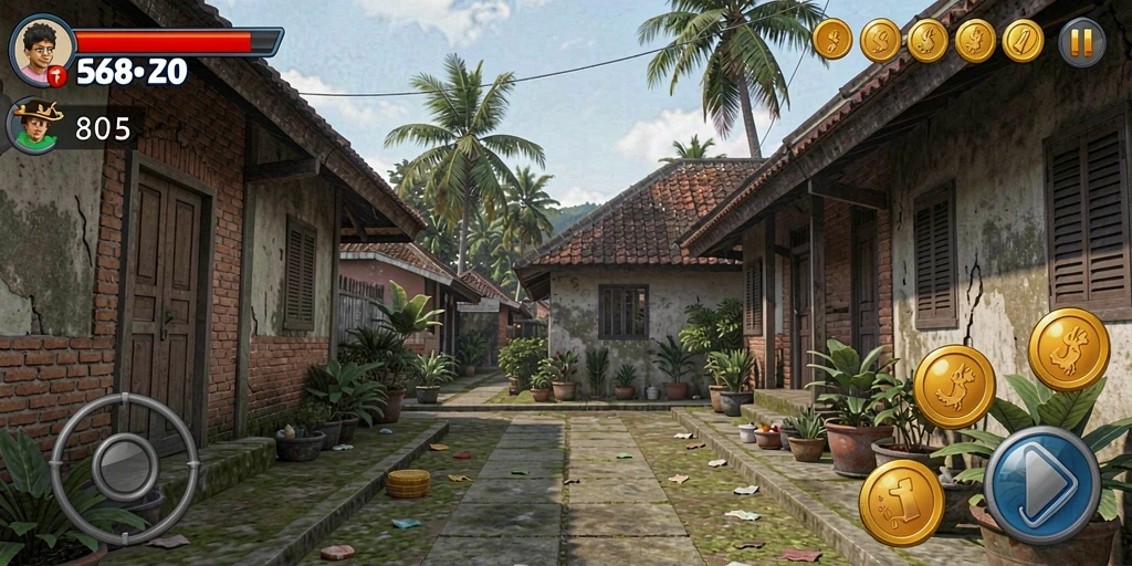 Tampilan antarmuka yang simpel dan menarik.