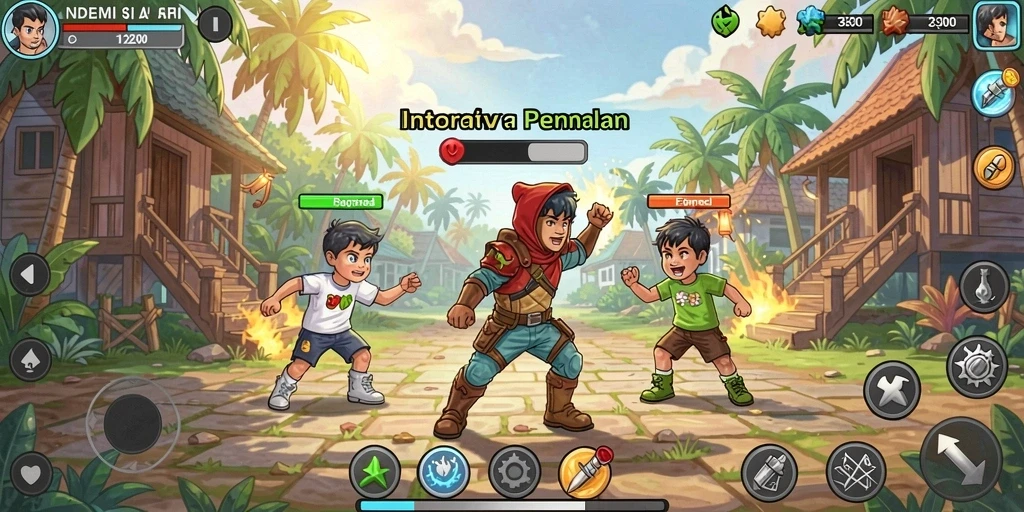 Tampil dengan grafis yang menarik.