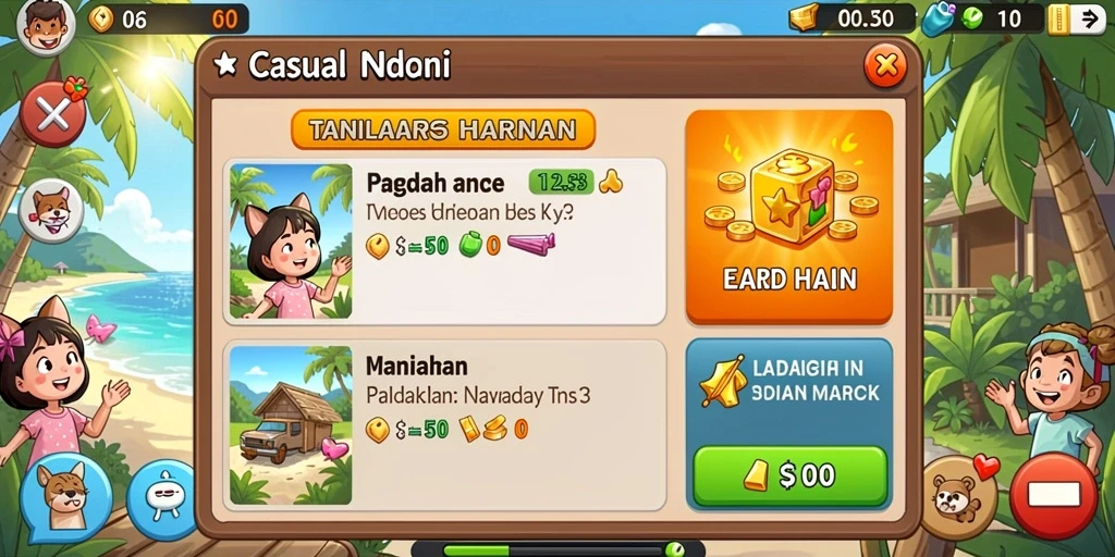 Screenshot menunjukkan antarmuka yang menarik dan intuitif.