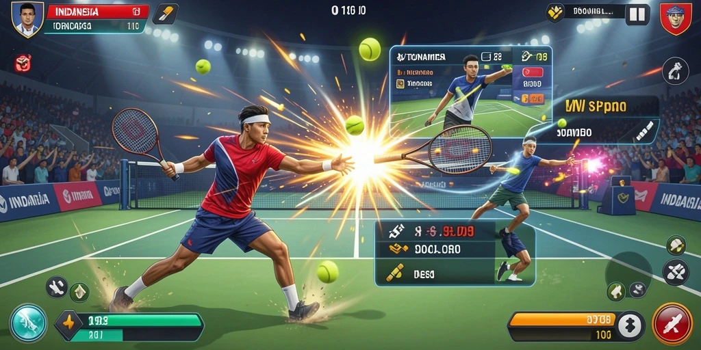 Tampilan utama QQSTAR yang menarik dan interaktif.