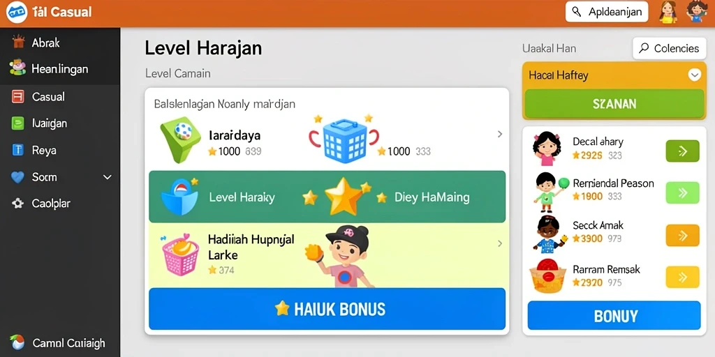 Tampilan antarmuka yang user-friendly dan menarik.