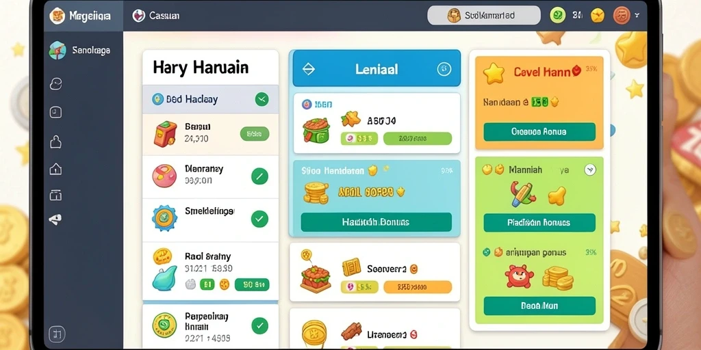Tampilan antarmuka yang intuitif dan menarik.