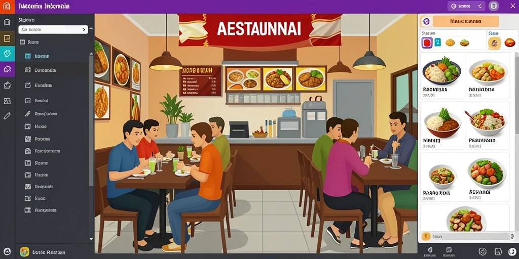 Tampilan grafis yang menawan dan futuristik.
