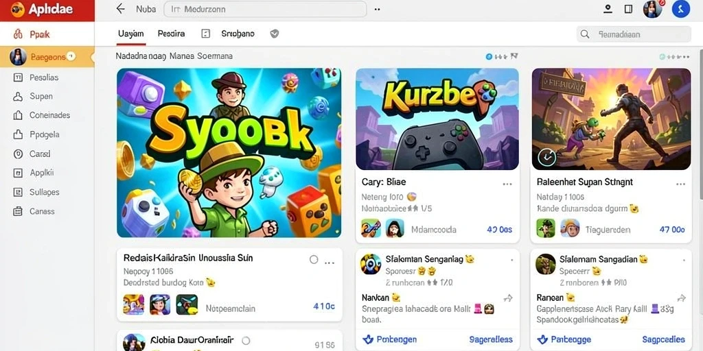 Tampilan antarmuka yang menarik dan user-friendly.