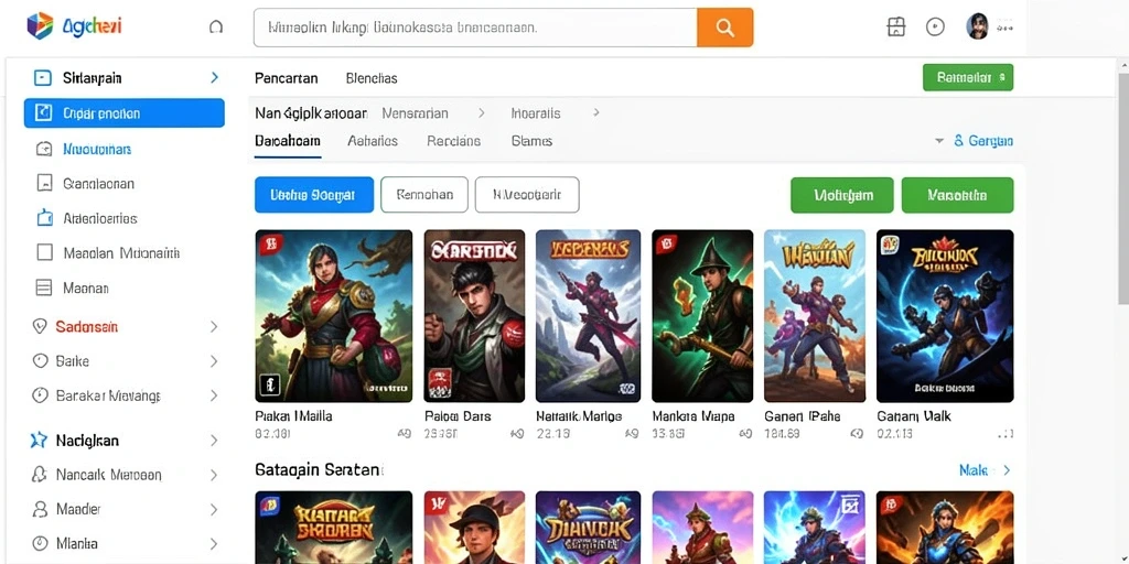 Tampilan grafis yang memukau dan penuh warna.