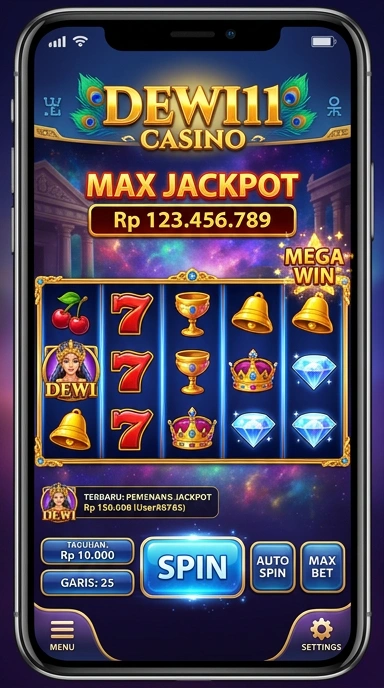 Cuplikan layar menu unduhan dewi11 untuk perangkat Android